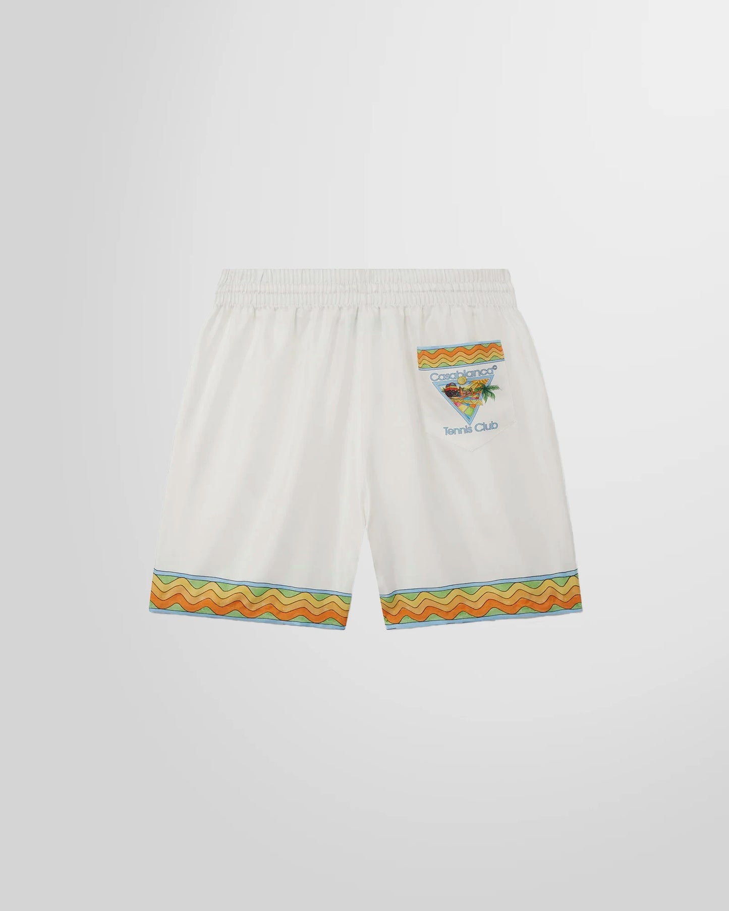 Casablanca Afro Cubism Silk Shorts