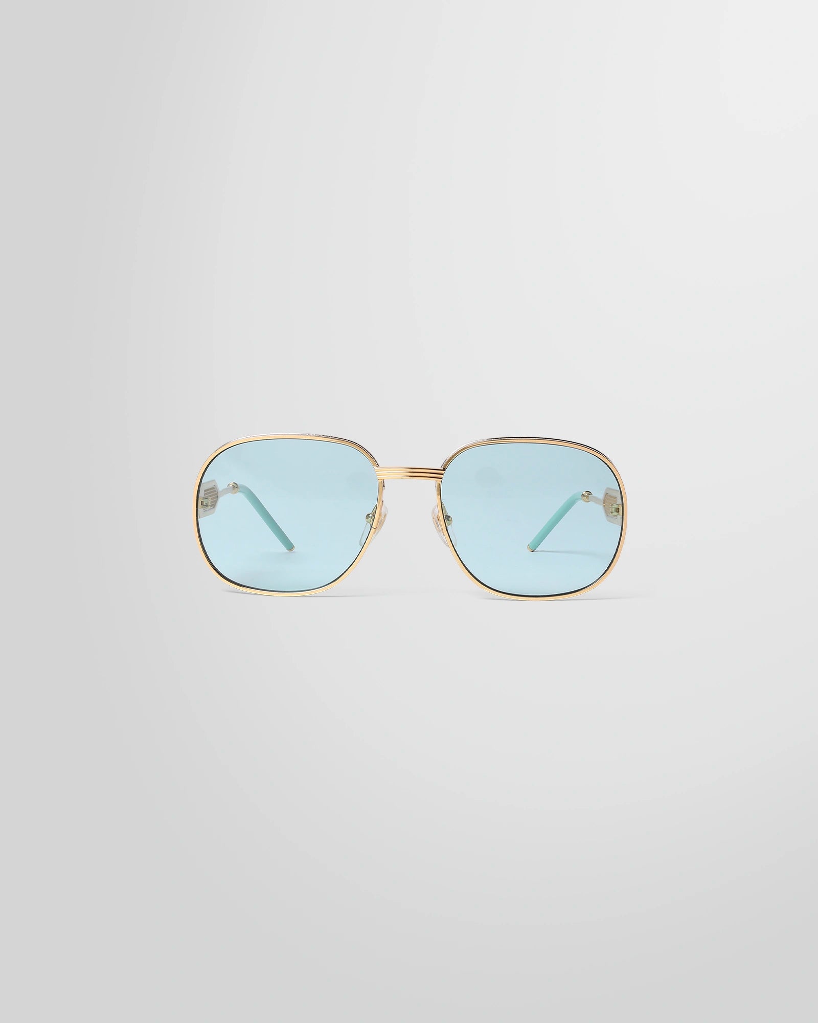 Casablanca Gold Mint Square Sunglasses