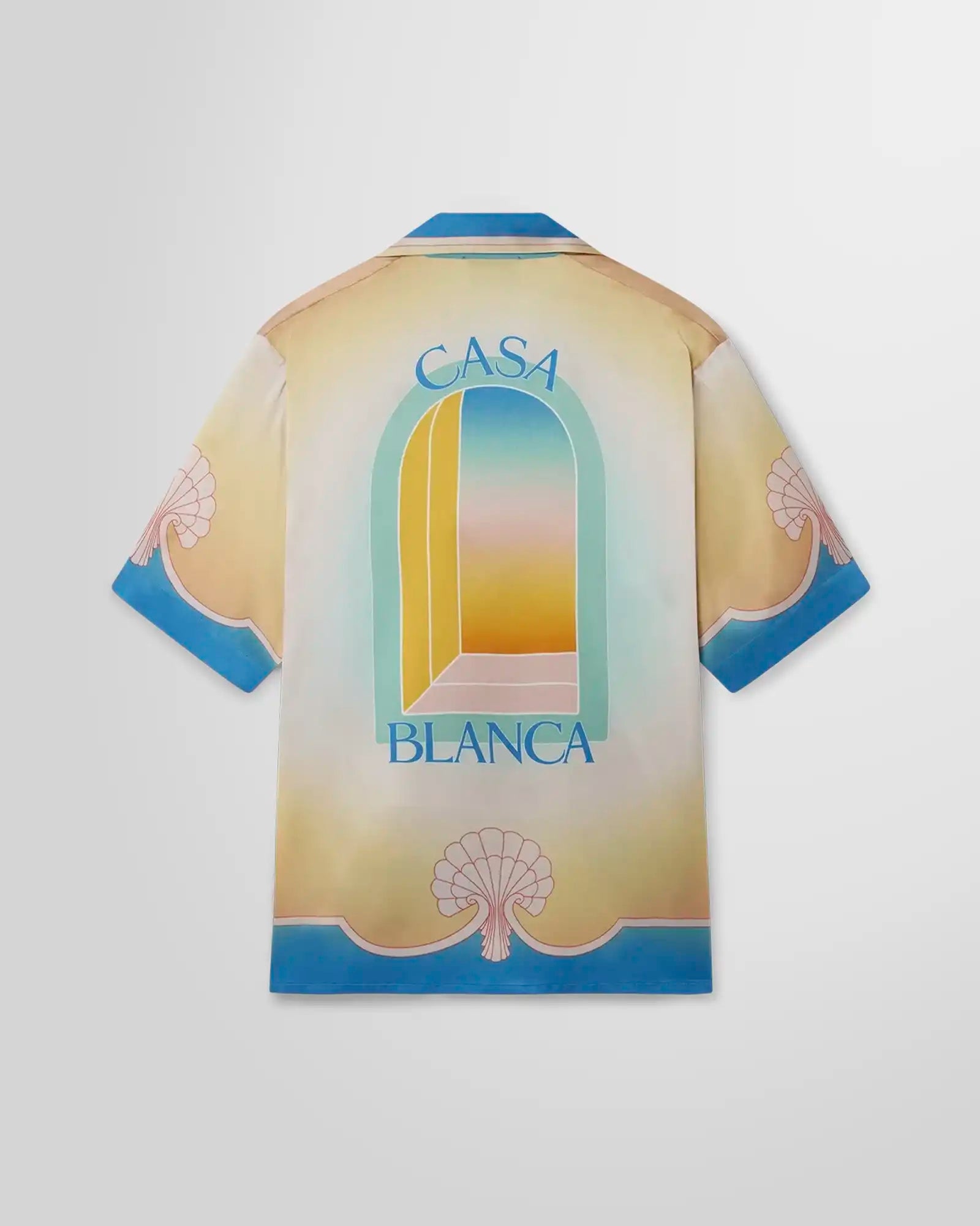 Casablanca L'Arc Coloré Silk Shirt