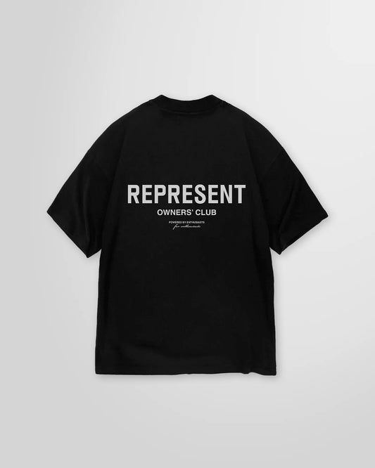 Represent Owners Club Black T-Shirt