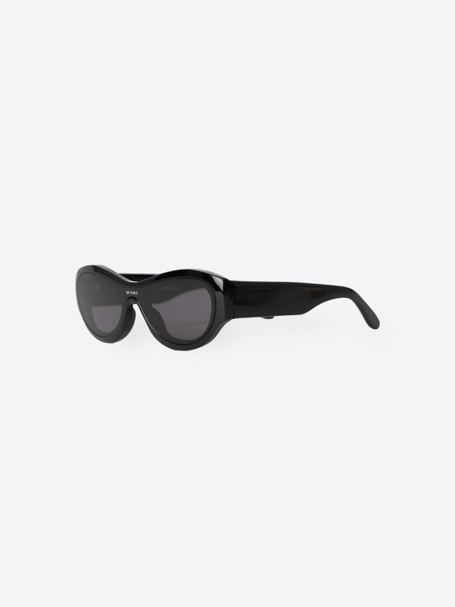 Sunnei Black Prototipo 5 Sunglasses | HOMME+ Ibiza menswear store