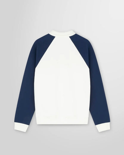 Casablanca color block quarter zip sweatshirt back view