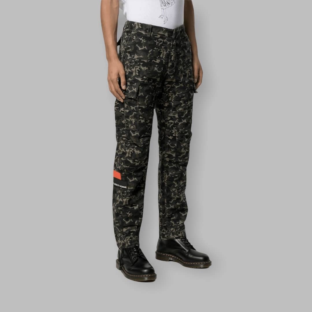 Cargo discount camouflage homme